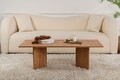 Masuta de cafea, Nordure, Sabin, 119x40x60 cm, PAL, Maro