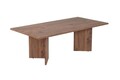 Masuta de cafea, Nordure, Sabin, 119x40x60 cm, PAL, Maro