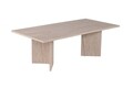 Masuta de cafea, Nordure, Sabin, 119x40x60 cm, PAL, Travertin