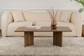 Masuta de cafea, Nordure, Sabin, 119x40x60 cm, PAL, Maro