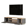 Set mobilier living, Locelso, FR18-AA, PAL, Pin Atlantic / Antracit