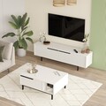 Set mobilier living, Locelso, ON19-W, PAL, Alb