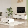 Set mobilier living, Locelso, ON19-W, PAL, Alb