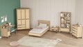 Set dormitor pentru copii, Locelso, ON26-SU, PAL, Stejar