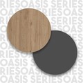 Cuier de perete, Locelso, OS1-SA, PAL, Stejar / Antracit