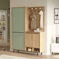 Cuier de perete, Locelso, OS1-SY, PAL, Stejar / Verde