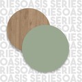 Cuier de perete, Locelso, OS1-SY, PAL, Stejar / Verde