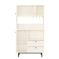 Dulap multifunctional, Locelso, RE3-W, 88x161 cm, PAL, Alb