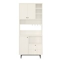 Dulap multifunctional, Locelso, RE6-W, 88x205x35 cm, PAL, Alb