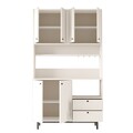 Dulap multifunctional, Locelso, RE7-W, 120x205x35 cm, PAL, Alb