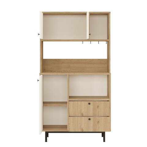 Dulap multifunctional, Hanah Home, RE3-SW, 88x161.2x35.5 cm