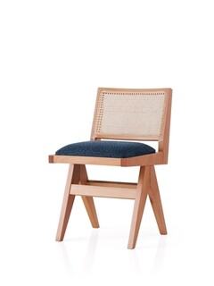 45x77x59 cm, Stejar ;Albastru inchis