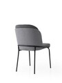 Set scaune 4 piese, Nmobb, Dore, Cadru: 100% FIER, Gri