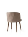 Set scaune 2 piese, Nmobb, Zen, Cadru: 100% FIER, Bej