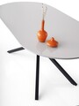 Masa, Nmobb, Aura, 180x79x90 cm, MDF , Gri deschis