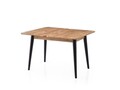 Masa extensibila, Nmobb, Dolunay, 100x75x60 cm, PAL, Maro