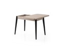 Masa extensibila, Nmobb, Dolunay, 100x75x60 cm, PAL, Mocha
