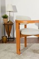 Set scaune 2 piese, Vow Chair, Cheri, Lemn, Crem / Stejar