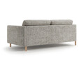 Canapea 4 locuri, Eden, Micadoni, 209x92x90 cm, tesatura structurata, bej melange