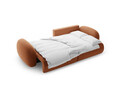 Coltar extensibil reversibil 4 locuri, Tonale, Cosmopolitan Design, 262x149x88 cm, tesatura chenille, caramiziu