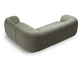 Coltar dreapta 4 locuri, Kate, Micadoni, 252x220x76 cm, tesatura structurata, verde muschi melanj