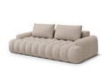 Canapea extensibila 4 locuri, Linz, Cosmopolitan Design, 250x100x84 cm, tesatura structurata, bej sand