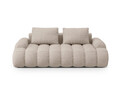 Canapea 3 locuri, Linz, Cosmopolitan Design, 200x100x84 cm, tesatura structurata, bej sand