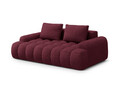Canapea 3 locuri, Linz, Cosmopolitan Design, 200x100x84 cm, tesatura structurata, bordo