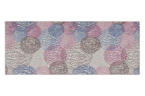 Covor Aliova - Blue, Confetti,  200x350 cm, poliamida, multicolor