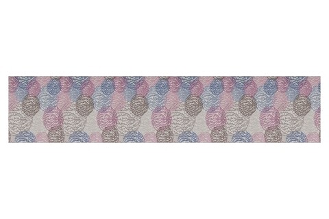 Covor Aliova - Blue, Confetti, 150x700 cm, poliamida, multicolor