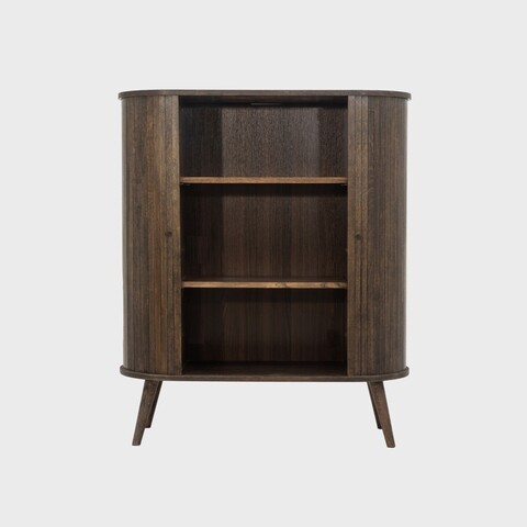 Dulap Cores, Homla, 100x40x118 cm, MDF, gri