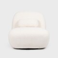 Fotoliu Nordvik, Homla, 87x82x74 cm, MDF/poliester, ecru