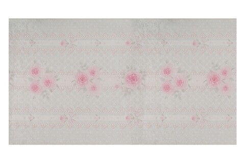 Covor Pink Rose - Pink, Confetti, 100x180 cm, poliester, multicolor