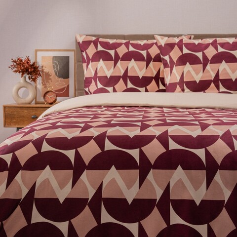 Lenjerie de pat pentru o persoana Cherry Chic, Homla, 2 piese, 140x200 cm, poliester, multicolor