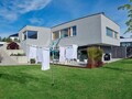 Uscator rotativ Leifheit, Linomatic 500 Easy, 50 m capacitate de uscare, aluminiu/plastic, argintiu/turcoaz