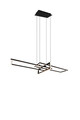 Lustra Salinas, TRIO, 110x40x150 cm, 34W, 1x SMD, metal, negru mat
