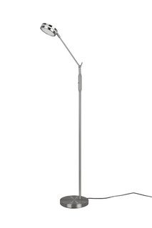 Argintiu mat, Lampadar 23x41x133 cm