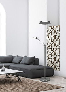 Argintiu mat, Lampadar 35.2x181 cm