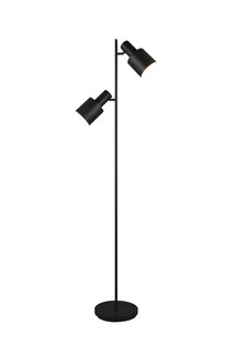 Negru mat, Lampadar 30x23x159.5 cm