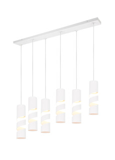 Alb mat, Lustra 100x9x150 cm