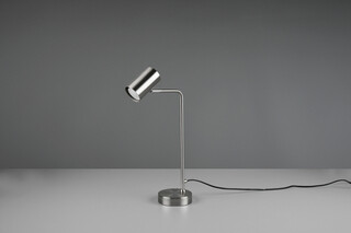 Argintiu mat, Lampa de masa 12x25x45 cm