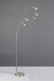 Argintiu mat, Lampadar 80x55x200 cm