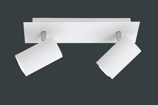 Alb, Plafoniera 30x9x15 cm
