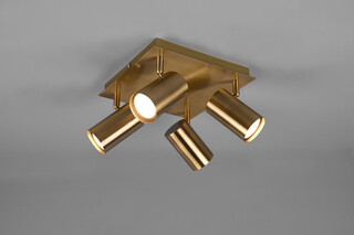 Bronz antic, Plafoniera 24x24x15 cm