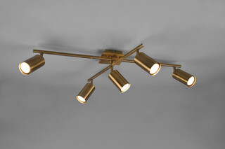Bronz antic, Plafoniera 77.4x57.4x22.4 cm