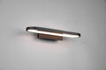 Aplica de perete Gianni, TRIO, 40x14.8x7.5 cm, 17W, 1x SMD, metal, negru mat