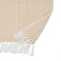 Cuvertura Pled, Heinner, 200x220 cm, 75% bumbac si 25% poliester, crem