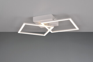 Alb mat, Plafoniera 44.5x39.5x6.9 cm