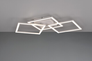 Alb mat, Plafoniera 52.5x52.5x7 cm