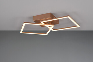 Bronz, Plafoniera 44.5x39.5x7 cm